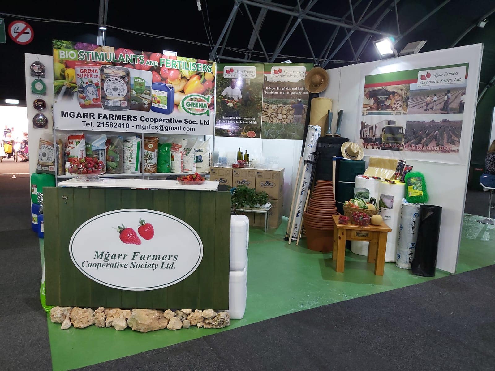 Also present at the Malta Fair with Mgarr Farmers Cooperative
