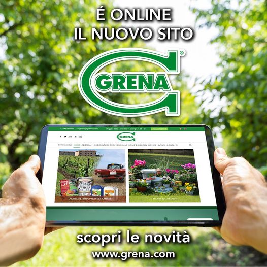 The new Grena srl ​​website is online wwwgrenacom