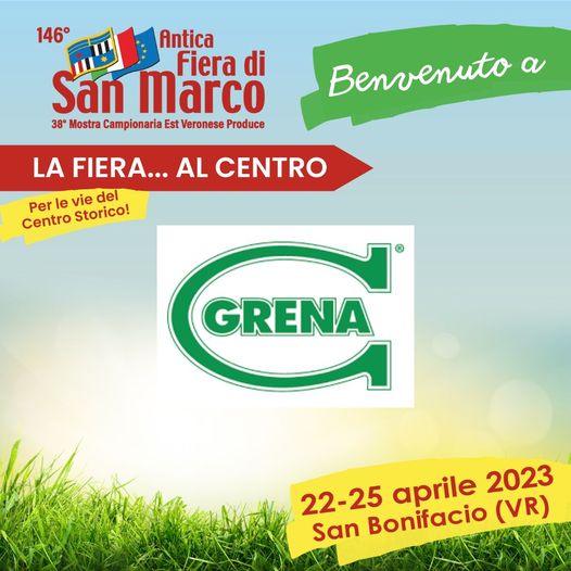 Benvenuto a… @Grena srl alla 146° Fiera di San Marco