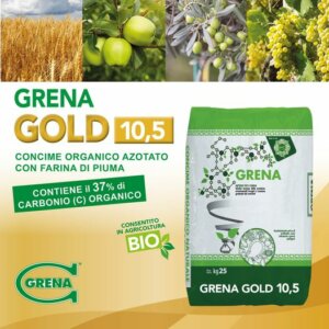 NEW: GRENA GOLD 10 5 new organic fertilizer with only feather flour