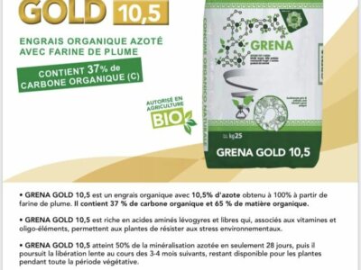 Nouveau produit GRENA GOLD 10,5