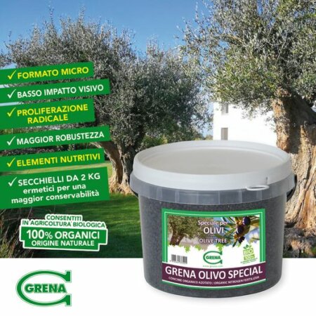 Prenditi cura del tuo olivo! Grena Olivo Special è un