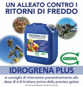 frost and late cold? IDROGRENA PLUS IS AN ALLY AGAINST
