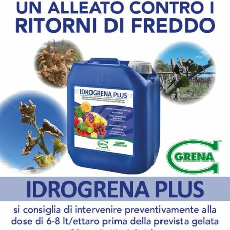 frost and late cold? IDROGRENA PLUS IS AN ALLY AGAINST